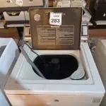 LOTE 283 - 01 MÁQUINA DE LAVAR ROUPAS BRASTEMP 110V. (NO ESTADO) ATENÇÃO! FAZER A VISITAÇÃO ANTES DE ARREMATAR, NÃO SABEMOS SE FUNCIONA. LEILÃO NÃO TEM GARANTIA E NEM DEVOLUÇÃO, SUJEITO A POSSÍVEIS AVARIAS VISÍVEIS/OCULTAS E/OU AUSÊNCIA DE COMPONENTES.