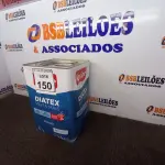 LOTE 150 - 01 LATA DE TINTA 16L/ 18L INTERIORES/EXTERIORES ACRÍLICO FOSCO IQUINE BASE P. (NOVO) (NO ESTADO) ATENÇÃO! FAZER A VISITAÇÃO ANTES DE ARREMATAR, NÃO SABEMOS SE FUNCIONA. LEILÃO NÃO TEM GARANTIA E NEM DEVOLUÇÃO, SUJEITO A POSSÍVEIS AVARIAS VISÍVEIS/OCULTAS E/OU AUSÊNCIA DE COMPONENTES.