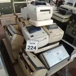 LOTE 224 - 01 LOTE COM GRANDE QUANTIDADE DE SCANNER E 03 IMPRESSORAS DE ETIQUETA. (NO ESTADO) ATENÇÃO! FAZER A VISITAÇÃO ANTES DE ARREMATAR, NÃO SABEMOS SE FUNCIONA, LEILÃO NÃO TEM GARANTIA E NEM DEVOLUÇÃO, SUJEITO A POSSÍVEIS AVARIAS VISÍVEIS/OCULTAS E/OU AUSÊNCIA DE COMPONENTES.