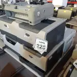 LOTE 225 - 08 IMPRESSORAS DE MARCAS E MODELOS DIVERSOS. (NO ESTADO) ATENÇÃO! FAZER A VISITAÇÃO ANTES DE ARREMATAR, NÃO SABEMOS SE FUNCIONA, LEILÃO NÃO TEM GARANTIA E NEM DEVOLUÇÃO, SUJEITO A POSSÍVEIS AVARIAS VISÍVEIS/OCULTAS E/OU AUSÊNCIA DE COMPONENTES.
