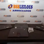 LOTE 290 - 04 NOTEBOOKS DE MARCA E MODELOS DIVERSOS PARA RETIRADA DE PEÇAS. (NO ESTADO) ATENÇÃO! FAZER A VISITAÇÃO ANTES DE ARREMATAR, NÃO SABEMOS SE FUNCIONA, LEILÃO NÃO TEM GARANTIA E NEM DEVOLUÇÃO, SUJEITO A POSSÍVEIS AVARIAS VISÍVEIS/OCULTAS E/OU AUSÊNCIA DE COMPONENTES.