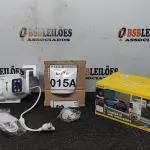 LOTE 015 - CÂMERA DUPLA IP WIFI INTELIGENTE EXTERNA APPS YOOSEE  ALTO FALANTE MICROFONE GIRA 360GRAUS COM LEDES BRANCO FOTOSSENSÍVEL 1080P. (NO ESTADO) ATENÇÃO! FAZER A VISITAÇÃO ANTES DE ARREMATAR, NÃO SABEMOS SE FUNCIONA, LEILÃO NÃO TEM GARANTIA E NEM DEVOLUÇÃO, SUJEITO A POSSÍVEIS AVARIAS VISÍVEIS/OCULTAS E/OU AUSÊNCIA DE COMPONENTES.  