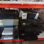 LOTE 289 - 06 IMPRESSORAS DE MARCAS E MODELOS DIVERSOS. (NO ESTADO) ATENÇÃO! FAZER A VISITAÇÃO ANTES DE ARREMATAR, NÃO SABEMOS SE FUNCIONA, LEILÃO NÃO TEM GARANTIA E NEM DEVOLUÇÃO, SUJEITO A POSSÍVEIS AVARIAS VISÍVEIS/OCULTAS E/OU AUSÊNCIA DE COMPONENTES.