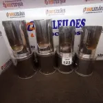LOTE 123 - 04 SUPORTES DE EXTINTORES. (NO ESTADO) ATENÇÃO! FAZER A VISITAÇÃO ANTES DE ARREMATAR, NÃO SABEMOS SE FUNCIONA, LEILÃO NÃO TEM GARANTIA E NEM DEVOLUÇÃO, SUJEITO A POSSÍVEIS AVARIAS VISÍVEIS/OCULTAS E/OU AUSÊNCIA DE COMPONENTES.