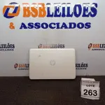 LOTE 263 - 01 NOTEBOOK MARCA HP. (NO ESTADO) ATENÇÃO! FAZER A VISITAÇÃO ANTES DE ARREMATAR, NÃO SABEMOS SE FUNCIONA, LEILÃO NÃO TEM GARANTIA E NEM DEVOLUÇÃO, SUJEITO A POSSÍVEIS AVARIAS VISÍVEIS/OCULTAS E/OU AUSÊNCIA DE COMPONENTES.
