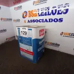 LOTE 129 - 01 LATA DE TINTA 16L/ 18L INTERIORES/EXTERIORES ACRÍLICO FOSCO IQUINE BASE P. (NOVO) (NO ESTADO) ATENÇÃO! FAZER A VISITAÇÃO ANTES DE ARREMATAR, NÃO SABEMOS SE FUNCIONA. LEILÃO NÃO TEM GARANTIA E NEM DEVOLUÇÃO, SUJEITO A POSSÍVEIS AVARIAS VISÍVEIS/OCULTAS E/OU AUSÊNCIA DE COMPONENTES.