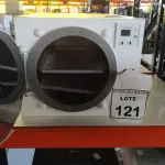 LOTE 121 - 01 AUTOCLAVE PARA ESTERILIZAÇÃO MARCA STERMAX. (NO ESTADO) ATENÇÃO! FAZER A VISITAÇÃO ANTES DE ARREMATAR, NÃO SABEMOS SE FUNCIONA. LEILÃO NÃO TEM GARANTIA E NEM DEVOLUÇÃO, SUJEITO A POSSÍVEIS AVARIAS VISÍVEIS/OCULTAS E/OU AUSÊNCIA DE COMPONENTES.