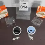 LOTE 014 - 02 SELFIE RING LIGHT PARA CELULARES.  (NO ESTADO) ATENÇÃO! FAZER A VISITAÇÃO ANTES DE ARREMATAR, NÃO SABEMOS SE FUNCIONA. LEILÃO NÃO TEM GARANTIA E NEM DEVOLUÇÃO, SUJEITO A POSSÍVEIS AVARIAS VISÍVEIS/OCULTAS E/OU AUSÊNCIA DE COMPONENTES.