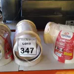 03 VÁLVULAS DE RETENÇÃO ESGOTO DN 150MM. (NO ESTADO) ATENÇÃO! FAZER A VISITAÇÃO ANTES DE ARREMATAR, NÃO SABEMOS SE FUNCIONA. LEILÃO NÃO TEM GARANTIA E NEM DEVOLUÇÃO, SUJEITO A POSSÍVEIS AVARIAS VISÍVEIS/OCULTAS E/OU AUSÊNCIA DE COMPONENTES.