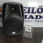 LOTE 118 - 01 CAIXA DE SOM PASSIVA PX-12. (NO ESTADO) ATENÇÃO! FAZER A VISITAÇÃO ANTES DE ARREMATAR, NÃO SABEMOS SE FUNCIONA. LEILÃO NÃO TEM GARANTIA E NEM DEVOLUÇÃO, SUJEITO A POSSÍVEIS AVARIAS VISÍVEIS/OCULTAS E/OU AUSÊNCIA DE COMPONENTES.