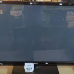 LOTE 181 - 01 TV LCD 50’’ MARCA LG. (NO ESTADO) ATENÇÃO! FAZER A VISITAÇÃO ANTES DE ARREMATAR, NÃO SABEMOS SE FUNCIONA. LEILÃO NÃO TEM GARANTIA E NEM DEVOLUÇÃO, SUJEITO A POSSÍVEIS AVARIAS VISÍVEIS/OCULTAS E/OU AUSÊNCIA DE COMPONENTES.