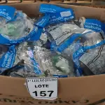 LOTE 157 - 01 LOTE COM GRANDE QUANTIDADE DE CONJUNTO DE NEBULIZAÇÃO. (NO ESTADO) ATENÇÃO! FAZER A VISITAÇÃO ANTES DE ARREMATAR, NÃO SABEMOS SE FUNCIONA. LEILÃO NÃO TEM GARANTIA E NEM DEVOLUÇÃO, SUJEITO A POSSÍVEIS AVARIAS VISÍVEIS/OCULTAS E/OU AUSÊNCIA DE COMPONENTES.