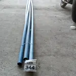 05 TUBOS DE PVC 40MM IRRIGAÇÃO. (NO ESTADO) ATENÇÃO! FAZER A VISITAÇÃO ANTES DE ARREMATAR, NÃO SABEMOS SE FUNCIONA. LEILÃO NÃO TEM GARANTIA E NEM DEVOLUÇÃO, SUJEITO A POSSÍVEIS AVARIAS VISÍVEIS/OCULTAS E/OU AUSÊNCIA DE COMPONENTES.