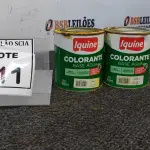 LOTE 111 - 02 COLORANTES A BASE DE ÁGUA COM 900ML NA COR AMARELA MARCA IQUINE.  (NO ESTADO) ATENÇÃO! FAZER A VISITAÇÃO ANTES DE ARREMATAR, NÃO SABEMOS SE FUNCIONA. LEILÃO NÃO TEM GARANTIA E NEM DEVOLUÇÃO, SUJEITO A POSSÍVEIS AVARIAS VISÍVEIS/OCULTAS E/OU AUSÊNCIA DE COMPONENTES.