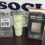 LOTE 079 - 01 COPO TÉRMICO STANLEY DE 1200ML NA COR VERDE. (NO ESTADO) ATENÇÃO! FAZER A VISITAÇÃO ANTES DE ARREMATAR, NÃO SABEMOS SE FUNCIONA. LEILÃO NÃO TEM GARANTIA E NEM DEVOLUÇÃO, SUJEITO A POSSÍVEIS AVARIAS VISÍVEIS/OCULTAS E/OU AUSÊNCIA DE COMPONENTES.