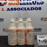 LOTE 109 - 06 LUSTRA MÓVEIS COM 1L CADA. (NO ESTADO) ATENÇÃO! FAZER A VISITAÇÃO ANTES DE ARREMATAR, NÃO SABEMOS SE FUNCIONA. LEILÃO NÃO TEM GARANTIA E NEM DEVOLUÇÃO, SUJEITO A POSSÍVEIS AVARIAS VISÍVEIS/OCULTAS E/OU AUSÊNCIA DE COMPONENTES.