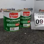 LOTE 095 - 02 COLORANTES A BASE DE ÁGUA COM 900ML NA COR AMARELA MARCA IQUINE.  (NO ESTADO) ATENÇÃO! FAZER A VISITAÇÃO ANTES DE ARREMATAR, NÃO SABEMOS SE FUNCIONA. LEILÃO NÃO TEM GARANTIA E NEM DEVOLUÇÃO, SUJEITO A POSSÍVEIS AVARIAS VISÍVEIS/OCULTAS E/OU AUSÊNCIA DE COMPONENTES.