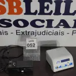 LOTE 052 - 01 MOTOR DE IMPLANTE DRILLER BLM 600 BABY COM PEDALEIRA. (NO ESTADO) ATENÇÃO! FAZER A VISITAÇÃO ANTES DE ARREMATAR, NÃO SABEMOS SE FUNCIONA. LEILÃO NÃO TEM GARANTIA E NEM DEVOLUÇÃO, SUJEITO A POSSÍVEIS AVARIAS VISÍVEIS/OCULTAS E/OU AUSÊNCIA DE COMPONENTES.