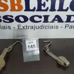 LOTE 145 - 02 GANCHOS/CARRETILHA PARA FRIGORÍFICOS. (NO ESTADO) ATENÇÃO! FAZER A VISITAÇÃO ANTES DE ARREMATAR, NÃO SABEMOS SE FUNCIONA. LEILÃO NÃO TEM GARANTIA E NEM DEVOLUÇÃO, SUJEITO A POSSÍVEIS AVARIAS VISÍVEIS/OCULTAS E/OU AUSÊNCIA DE COMPONENTES.