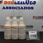 LOTE 105 - 06 LUSTRA MÓVEIS COM 1L CADA. (NO ESTADO) ATENÇÃO! FAZER A VISITAÇÃO ANTES DE ARREMATAR, NÃO SABEMOS SE FUNCIONA. LEILÃO NÃO TEM GARANTIA E NEM DEVOLUÇÃO, SUJEITO A POSSÍVEIS AVARIAS VISÍVEIS/OCULTAS E/OU AUSÊNCIA DE COMPONENTES.
