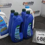 LOTE 088 - 04 ELEVADORES DE PH LIQUIDO COM 1L MARCA ATCLLOR E 02 ALGICIDAS MARCA HIDROZAEL 1L. (NO ESTADO) ATENÇÃO! FAZER A VISITAÇÃO ANTES DE ARREMATAR, NÃO SABEMOS SE FUNCIONA. LEILÃO NÃO TEM GARANTIA E NEM DEVOLUÇÃO, SUJEITO A POSSÍVEIS AVARIAS VISÍVEIS/OCULTAS E/OU AUSÊNCIA DE COMPONENTES.