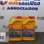 LOTE 082 - 04 ADITIVOS PLASTIFICANTE PARA ARGAMASSA DE ASSENTAMENTO E REBOCO COM 3,6L MARCA SIKA.  (NO ESTADO) ATENÇÃO! FAZER A VISITAÇÃO ANTES DE ARREMATAR, NÃO SABEMOS SE FUNCIONA. LEILÃO NÃO TEM GARANTIA E NEM DEVOLUÇÃO, SUJEITO A POSSÍVEIS AVARIAS VISÍVEIS/OCULTAS E/OU AUSÊNCIA DE COMPONENTES.