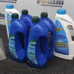 LOTE 088 - 04 ELEVADORES DE PH LIQUIDO COM 1L MARCA ATCLLOR E 02 ALGICIDAS MARCA HIDROZAEL 1L. (NO ESTADO) ATENÇÃO! FAZER A VISITAÇÃO ANTES DE ARREMATAR, NÃO SABEMOS SE FUNCIONA. LEILÃO NÃO TEM GARANTIA E NEM DEVOLUÇÃO, SUJEITO A POSSÍVEIS AVARIAS VISÍVEIS/OCULTAS E/OU AUSÊNCIA DE COMPONENTES.
