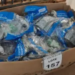 LOTE 157 - 01 LOTE COM GRANDE QUANTIDADE DE CONJUNTO DE NEBULIZAÇÃO. (NO ESTADO) ATENÇÃO! FAZER A VISITAÇÃO ANTES DE ARREMATAR, NÃO SABEMOS SE FUNCIONA. LEILÃO NÃO TEM GARANTIA E NEM DEVOLUÇÃO, SUJEITO A POSSÍVEIS AVARIAS VISÍVEIS/OCULTAS E/OU AUSÊNCIA DE COMPONENTES.