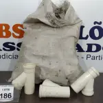 LOTE 186 - 01 LOTE COM VÁRIAS JUNÇÕES DE 75MM. (NOVO) (NO ESTADO) ATENÇÃO! FAZER A VISITAÇÃO ANTES DE ARREMATAR, NÃO SABEMOS SE FUNCIONA. LEILÃO NÃO TEM GARANTIA E NEM DEVOLUÇÃO, SUJEITO A POSSÍVEIS AVARIAS VISÍVEIS/OCULTAS E/OU AUSÊNCIA DE COMPONENTES.