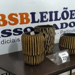 LOTE 229 - 03 VASOS DE MADEIRA ENTALHADA DECORATIVO DE TAMANHOS E FORMATOS VARIADOS. (NO ESTADO) ATENÇÃO! FAZER A VISITAÇÃO ANTES DE ARREMATAR, NÃO SABEMOS SE FUNCIONA. LEILÃO NÃO TEM GARANTIA E NEM DEVOLUÇÃO, SUJEITO A POSSÍVEIS AVARIAS VISÍVEIS/OCULTAS E/OU AUSÊNCIA DE COMPONENTES.