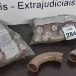 LOTE 284 - 20 CURVAS 90 SOLDÁVEL 50MM. (NO ESTADO) ATENÇÃO! FAZER A VISITAÇÃO ANTES DE ARREMATAR, NÃO SABEMOS SE FUNCIONA. LEILÃO NÃO TEM GARANTIA E NEM DEVOLUÇÃO, SUJEITO A POSSÍVEIS AVARIAS VISÍVEIS/OCULTAS E/OU AUSÊNCIA DE COMPONENTES.