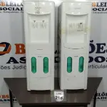 LOTE 218 - 02 BEBEDOUROS PARA GARRAFÃO. (NO ESTADO) ATENÇÃO! FAZER A VISITAÇÃO ANTES DE ARREMATAR, NÃO SABEMOS SE FUNCIONA. LEILÃO NÃO TEM GARANTIA E NEM DEVOLUÇÃO, SUJEITO A POSSÍVEIS AVARIAS VISÍVEIS/OCULTAS E/OU AUSÊNCIA DE COMPONENTES.