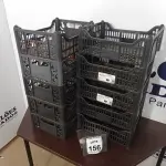 LOTE 156 - 10 CESTAS ORGANIZADORAS. (NO ESTADO) ATENÇÃO! FAZER A VISITAÇÃO ANTES DE ARREMATAR, NÃO SABEMOS SE FUNCIONA. LEILÃO NÃO TEM GARANTIA E NEM DEVOLUÇÃO, SUJEITO A POSSÍVEIS AVARIAS VISÍVEIS/OCULTAS E/OU AUSÊNCIA DE COMPONENTES.