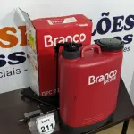 LOTE 211 - 01 PULVERIZADOR BPC 20M MARCA BRANCO. (NO ESTADO) ATENÇÃO! FAZER A VISITAÇÃO ANTES DE ARREMATAR, NÃO SABEMOS SE FUNCIONA. LEILÃO NÃO TEM GARANTIA E NEM DEVOLUÇÃO, SUJEITO A POSSÍVEIS AVARIAS VISÍVEIS/OCULTAS E/OU AUSÊNCIA DE COMPONENTES.