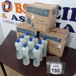 LOTE 155 - 01 LOTE COM GRANDE QUANTIDADE DE ÁLCOOL EM GEL 70% DE 500G MARCA PROERVAS. (NO ESTADO) ATENÇÃO! FAZER A VISITAÇÃO ANTES DE ARREMATAR, NÃO SABEMOS SE FUNCIONA. LEILÃO NÃO TEM GARANTIA E NEM DEVOLUÇÃO, SUJEITO A POSSÍVEIS AVARIAS VISÍVEIS/OCULTAS E/OU AUSÊNCIA DE COMPONENTES.
