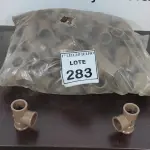 LOTE 283 - 01 LOTE COM GRANDE QUANTIDADE DE TÊ DE REDUÇÃO 40-32MM. (NO ESTADO) ATENÇÃO! FAZER A VISITAÇÃO ANTES DE ARREMATAR, NÃO SABEMOS SE FUNCIONA. LEILÃO NÃO TEM GARANTIA E NEM DEVOLUÇÃO, SUJEITO A POSSÍVEIS AVARIAS VISÍVEIS/OCULTAS E/OU AUSÊNCIA DE COMPONENTES.