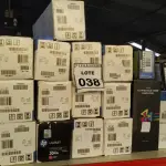 LOTE 038 - 17 TONNERS PARA IMPRESSORAS DE MARCAS E MODELOS DIVERSOS. (NO ESTADO) ATENÇÃO! FAZER A VISITAÇÃO ANTES DE ARREMATAR, NÃO SABEMOS SE FUNCIONA. LEILÃO NÃO TEM GARANTIA E NEM DEVOLUÇÃO, SUJEITO A POSSÍVEIS AVARIAS VISÍVEIS/OCULTAS E/OU AUSÊNCIA DE COMPONENTES.