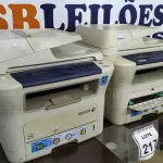 LOTE 217 - 02 IMPRESSORAS MULTIFUNCIONAIS  XEROX. (NO ESTADO) ATENÇÃO! FAZER A VISITAÇÃO ANTES DE ARREMATAR, NÃO SABEMOS SE FUNCIONA. LEILÃO NÃO TEM GARANTIA E NEM DEVOLUÇÃO, SUJEITO A POSSÍVEIS AVARIAS VISÍVEIS/OCULTAS E/OU AUSÊNCIA DE COMPONENTES.