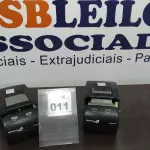 LOTE 011 - 02 IMPRESSORAS DE CUPOM MARCA BEMATECH. (NO ESTADO) ATENÇÃO! FAZER A VISITAÇÃO ANTES DE ARREMATAR, NÃO SABEMOS SE FUNCIONA. LEILÃO NÃO TEM GARANTIA E NEM DEVOLUÇÃO, SUJEITO A POSSÍVEIS AVARIAS VISÍVEIS/OCULTAS E/OU AUSÊNCIA DE COMPONENTES.