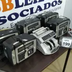 LOTE 199 - 05 RELÓGIOS DE PONTO MARCA DIMEP E 01 MÁQUINA DE CONTAR CÉDULAS. (NO ESTADO) ATENÇÃO! FAZER A VISITAÇÃO ANTES DE ARREMATAR, NÃO SABEMOS SE FUNCIONA. LEILÃO NÃO TEM GARANTIA E NEM DEVOLUÇÃO, SUJEITO A POSSÍVEIS AVARIAS VISÍVEIS/OCULTAS E/OU AUSÊNCIA DE COMPONENTES.