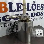 LOTE 200 - 01 BOMBA ALIMENTÍCIA SANITÁRIA EM INOX 304 05CV ,2500LITROS /HORA INDUPROPIL. (NO ESTADO) ATENÇÃO! FAZER A VISITAÇÃO ANTES DE ARREMATAR, NÃO SABEMOS SE FUNCIONA. LEILÃO NÃO TEM GARANTIA E NEM DEVOLUÇÃO, SUJEITO A POSSÍVEIS AVARIAS VISÍVEIS/OCULTAS E/OU AUSÊNCIA DE COMPONENTES.