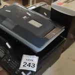LOTE 243 - 02 IMPRESSORAS, SENDO 01 MULTIFUNCIONAL MARCA BROTHER E 01 HP, 01 FRAGMENTADORA DE PAPEL E 01 SCANNER MARCA HP. (NO ESTADO) ATENÇÃO! FAZER A VISITAÇÃO ANTES DE ARREMATAR, NÃO SABEMOS SE FUNCIONA. LEILÃO NÃO TEM GARANTIA E NEM DEVOLUÇÃO, SUJEITO A POSSÍVEIS AVARIAS VISÍVEIS/OCULTAS E/OU AUSÊNCIA DE COMPONENTES.