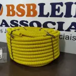 LOTE 168 - 01 ROLO DE ELETRODUTO CORRUGADO FLEXÍVEL AMARELO. (NO ESTADO) ATENÇÃO! FAZER A VISITAÇÃO ANTES DE ARREMATAR, NÃO SABEMOS SE FUNCIONA. LEILÃO NÃO TEM GARANTIA E NEM DEVOLUÇÃO, SUJEITO A POSSÍVEIS AVARIAS VISÍVEIS/OCULTAS E/OU AUSÊNCIA DE COMPONENTES.