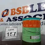 LOTE 157 - 01 LATA DE TINTA ESMALTE DE 3,6L NA COR BRILHANTE TABACO MARCA SUVINIL. (NO ESTADO) ATENÇÃO! FAZER A VISITAÇÃO ANTES DE ARREMATAR, NÃO SABEMOS SE FUNCIONA. LEILÃO NÃO TEM GARANTIA E NEM DEVOLUÇÃO, SUJEITO A POSSÍVEIS AVARIAS VISÍVEIS/OCULTAS E/OU AUSÊNCIA DE COMPONENTES.