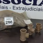 LOTE 286 - 01 LOTE COM GRANDE QUANTIDADE DE TÊ SOLDÁVEL DE MEDIDAS DIVERSAS. (NO ESTADO) ATENÇÃO! FAZER A VISITAÇÃO ANTES DE ARREMATAR, NÃO SABEMOS SE FUNCIONA. LEILÃO NÃO TEM GARANTIA E NEM DEVOLUÇÃO, SUJEITO A POSSÍVEIS AVARIAS VISÍVEIS/OCULTAS E/OU AUSÊNCIA DE COMPONENTES.