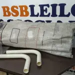 LOTE 246 - 20 TUBOS DE DESCUDA COM JOELHO. (NO ESTADO) ATENÇÃO! FAZER A VISITAÇÃO ANTES DE ARREMATAR, NÃO SABEMOS SE FUNCIONA. LEILÃO NÃO TEM GARANTIA E NEM DEVOLUÇÃO, SUJEITO A POSSÍVEIS AVARIAS VISÍVEIS/OCULTAS E/OU AUSÊNCIA DE COMPONENTES.