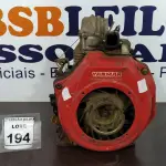 LOTE 194 - 01 MOTOR DE GERADOR YANMAR A DISEL. (NO ESTADO) ATENÇÃO! FAZER A VISITAÇÃO ANTES DE ARREMATAR, NÃO SABEMOS SE FUNCIONA. LEILÃO NÃO TEM GARANTIA E NEM DEVOLUÇÃO, SUJEITO A POSSÍVEIS AVARIAS VISÍVEIS/OCULTAS E/OU AUSÊNCIA DE COMPONENTES.