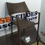 LOTE 018 - 01 CADEIRA DE JARDIM. (NO ESTADO EM QUE SE ENCONTRA. SUJEITO A AVARIAS OCULTAS/VISÍVEIS.) BJ7373U
