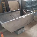 LOTE 413 - 01 COIFA EM INOX. (NO ESTADO) ATENÇÃO! FAZER A VISITAÇÃO ANTES DE ARREMATAR, NÃO SABEMOS SE FUNCIONA. LEILÃO NÃO TEM GARANTIA E NEM DEVOLUÇÃO, SUJEITO A POSSÍVEIS AVARIAS VISÍVEIS/OCULTAS E/OU AUSÊNCIA DE COMPONENTES.