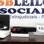 LOTE 153 - 01 KAGURU PRESENTER MOUSE KMOUSE-PRES2 E 01 APPLE USB SUPER DRIVE. (NO ESTADO EM QUE SE ENCONTRA. SUJEITO A AVARIAS OCULTAS/VISÍVEIS.)  511010833/ CO2NDG8QF4GW